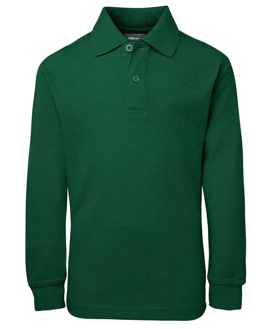 JB'S Kid’s Long Sleeve 210 Polo 2KLP